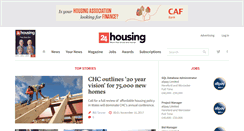 Desktop Screenshot of 24housing.co.uk